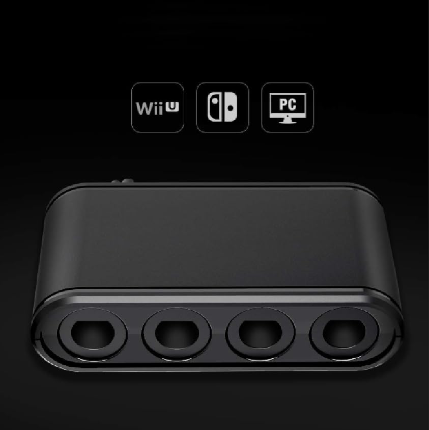 Amazon.co.jp: GCコントローラー接続タップ ゲームキューブ